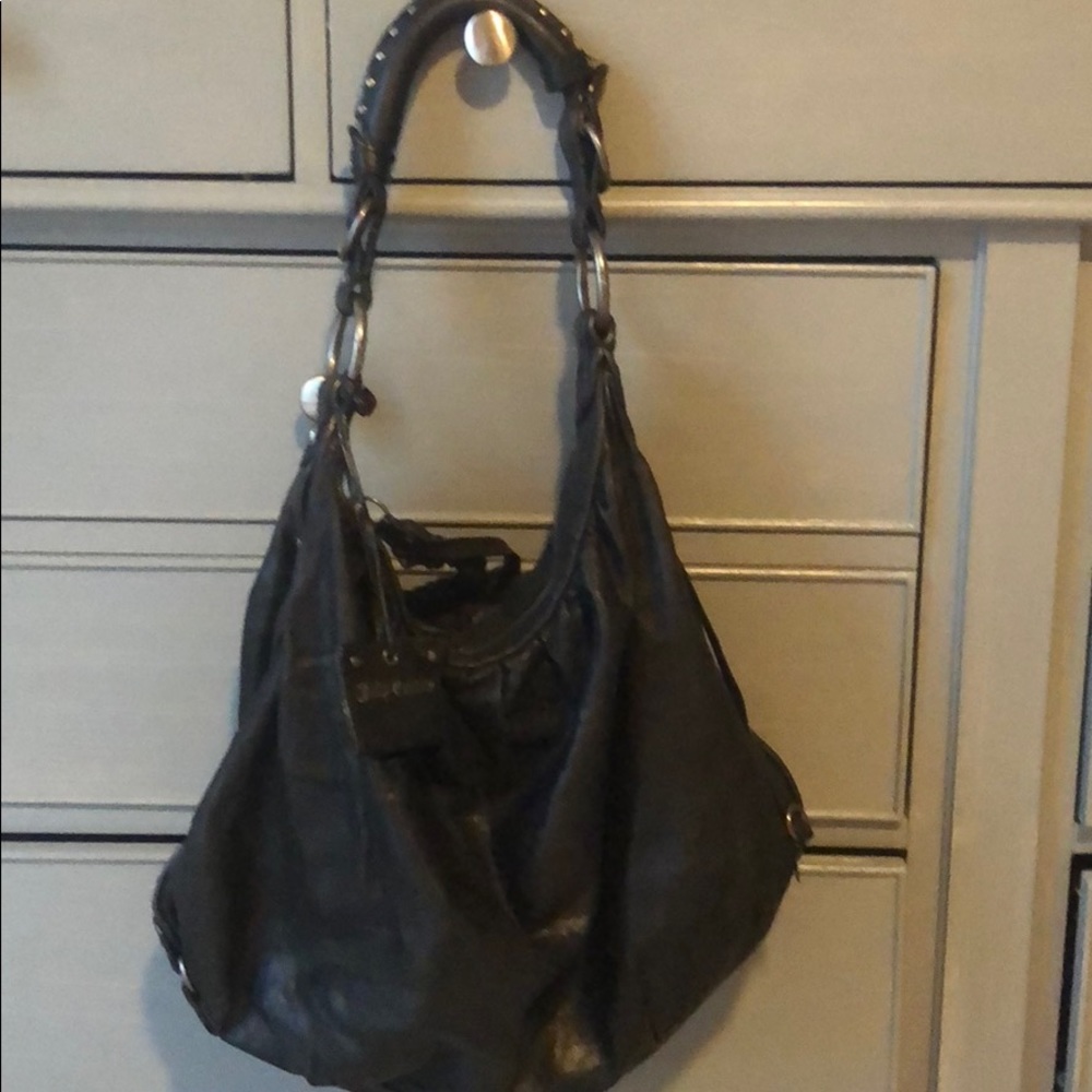 Juicy couture leather hobo bag